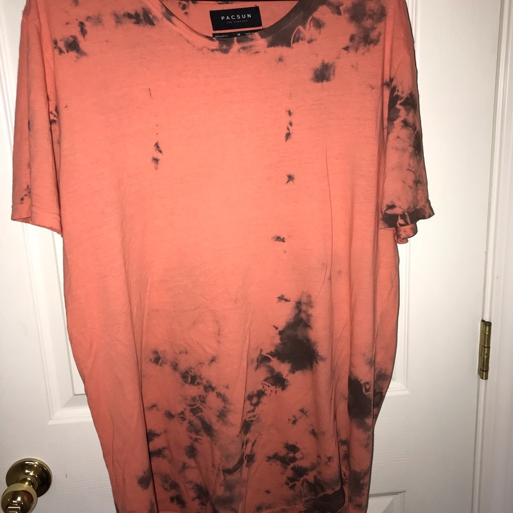 Long bleached shirt yeezy type